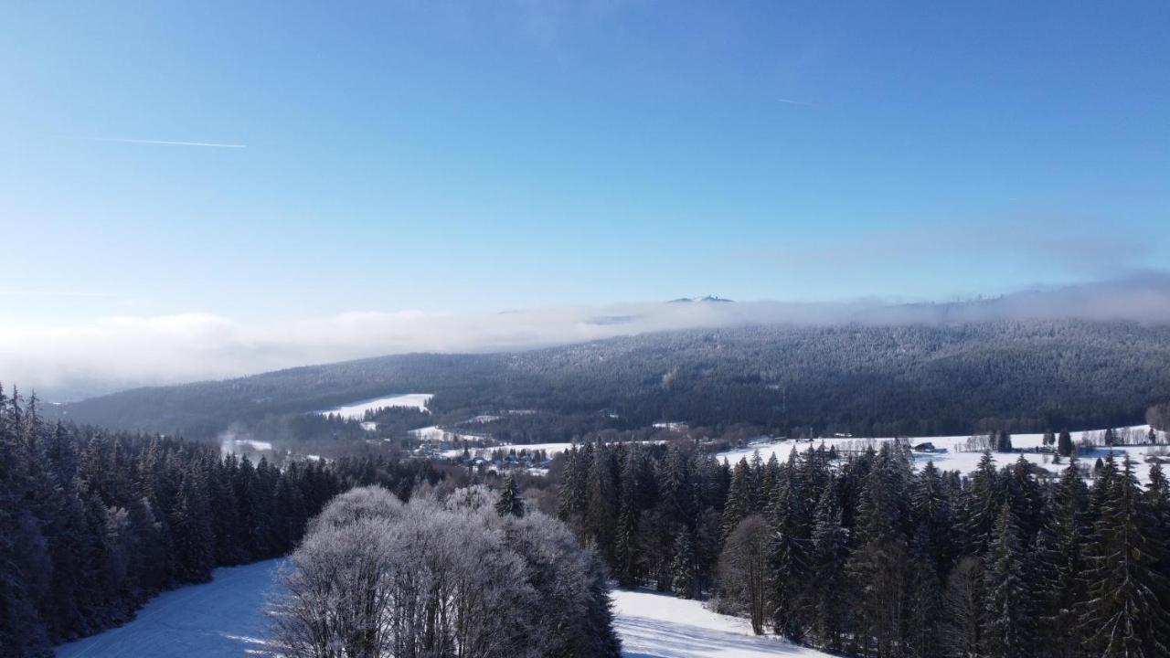 Pension Aura Špičák Zelezna Ruda Bagian luar foto
