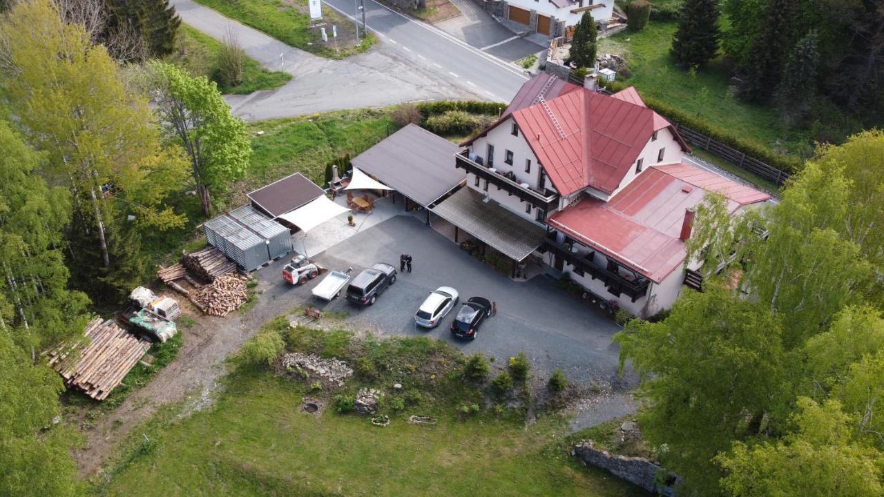 Pension Aura Špičák Zelezna Ruda Bagian luar foto