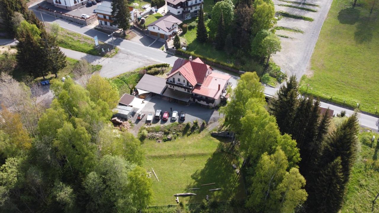 Pension Aura Špičák Zelezna Ruda Bagian luar foto